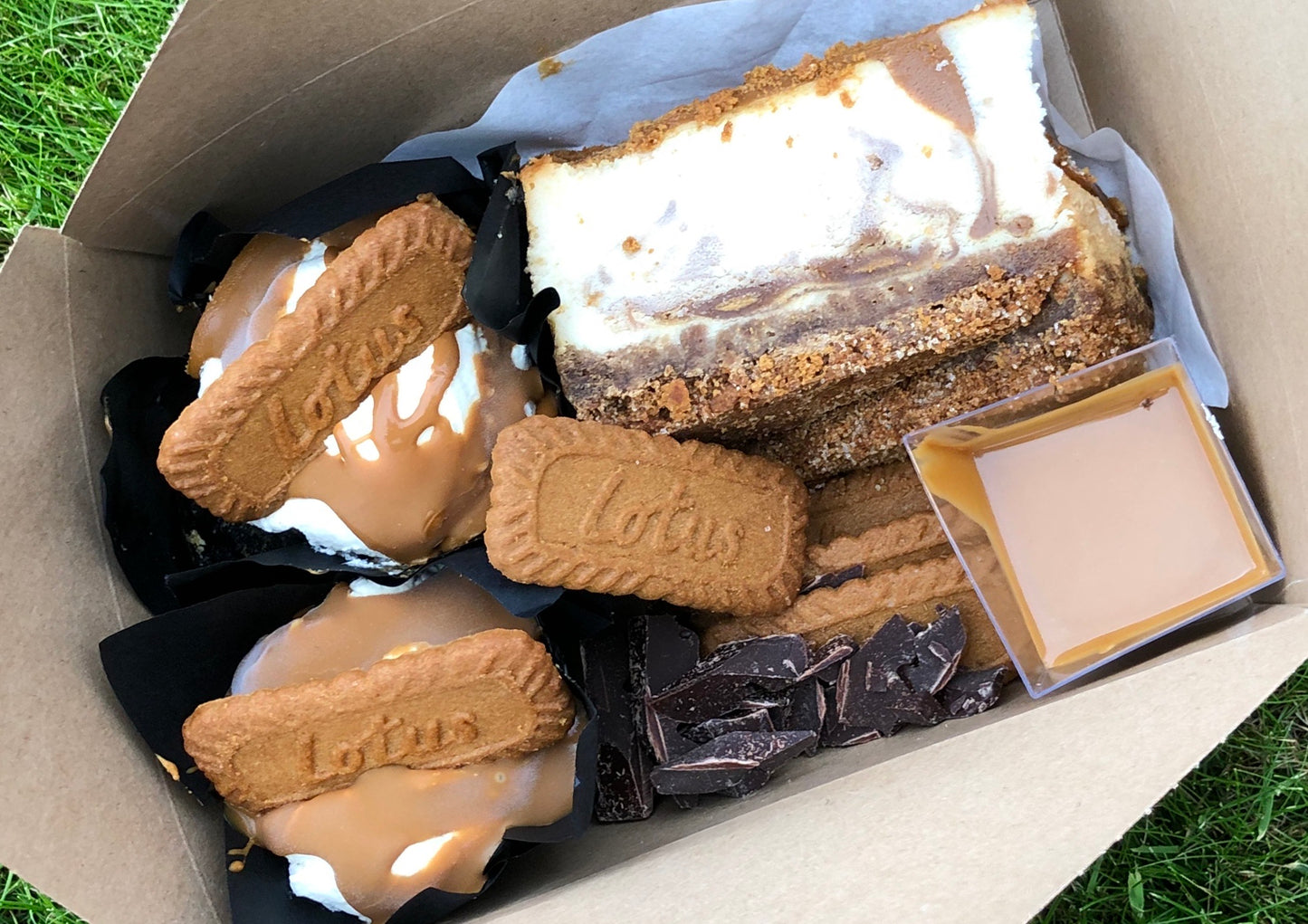 Lotus Biscoff Cheesecake Selection Box