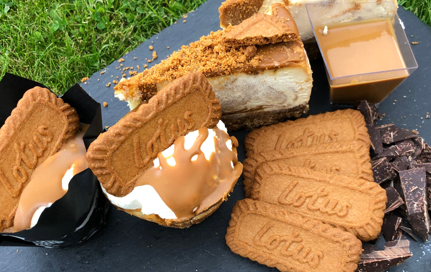 Lotus Biscoff Cheesecake Selection Box