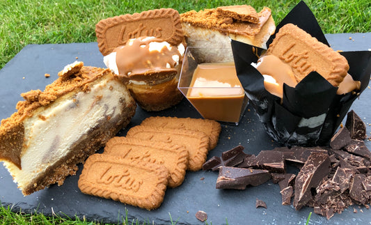 Lotus Biscoff Cheesecake Selection Box
